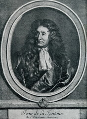 Jean de La Fontaine, french fabulist and poet