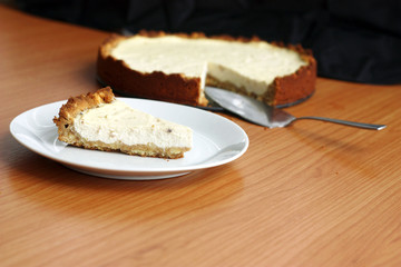 Cheesecake  on plate