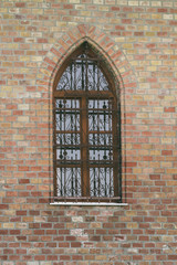 Obraz premium window of small church