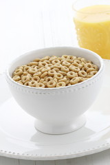 Delicious and healthy honey nuts cereal