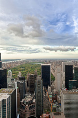 Fototapeta premium Widok na Manhattan i Central Park Nowy Jork, USA