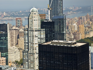 Aerial View of Cityspire Center, NYC