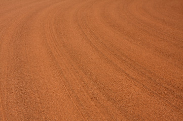 Baseball Infield Rake Lines