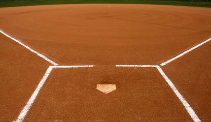 Baseball Field at Home Plate © 33ft
