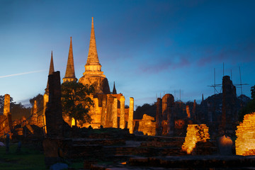 Wat Phra Si Sanphet, Ayutthaya, Thaïlande