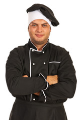 Chef with arms folded