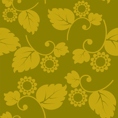 seamless texture vintage with flowers