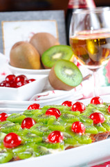 fruitcake for happy christmas