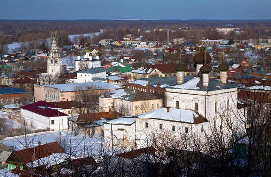  Gorokhovets in winter. Russia