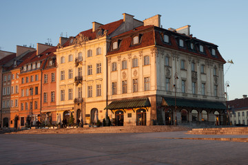 Sunrise in Warsaw