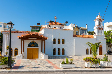 Fototapeta na wymiar Afendis Christos church. Ierapetra, Crete, Greece