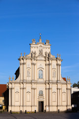 Fototapeta na wymiar Kościół św Józefa w Warszawie