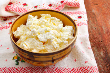 Rural cottage cheese.