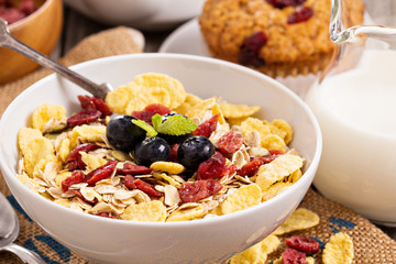 Breakfast with granola