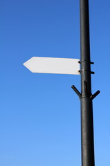 Blank sign