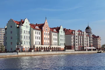 Fishing village, Kaliningrad cityscape, Russia