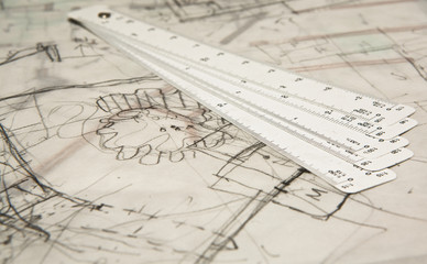 Metric ruler
