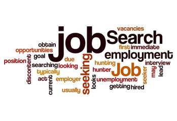 job search seeking employment concept background