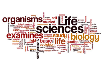 life sciences biology concept background