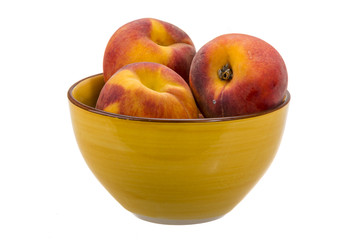 Bright ripe peaches