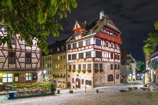 Albrecht Durer House in Nuremberg, Germany