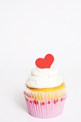 Heart Cupcake