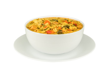 Meatball Soup with Pasta