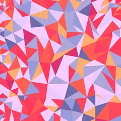 Zelfklevend Fotobehang Zigzag driehoeken
