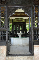 Marble Fountain Of Baba Arabati Monastery In Tetovo, Republic Of