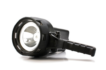 Powerful flashlight (side)