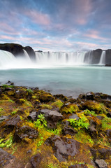 Godafoss the waterfall of gods