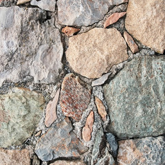 Rock wall surface