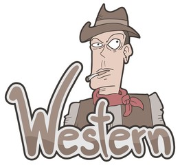 Western sticker