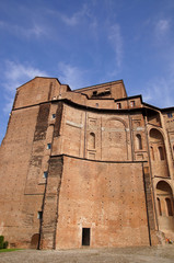 Fototapeta na wymiar Palazzo Farnese w Piacenza