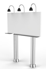 Obraz premium street billboard