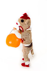 Sock Monkey Halloween Costume