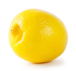 Ripe sour lemon