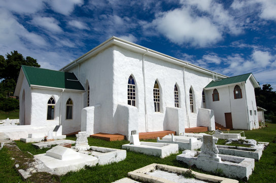 Cook Islands Christian Church (CICC)  in Aitutaki Lagoon Cook Is
