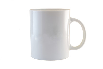 white mug