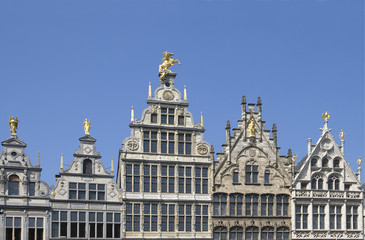 Fototapeta na wymiar Grote-Markt in Antwerpen