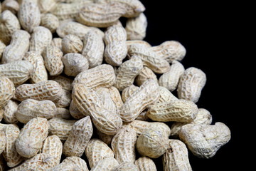 Peanuts on Black