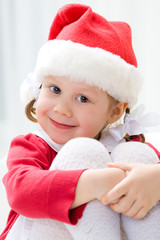 Little Santa girl