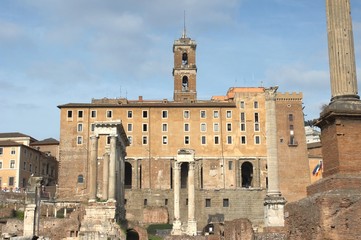 Obraz premium Campidoglio a Roma (Kapitol, Capitoline)
