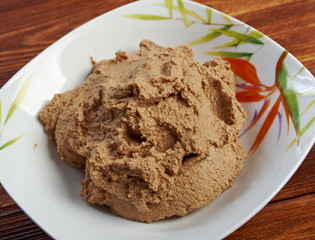 Homemade liver pate