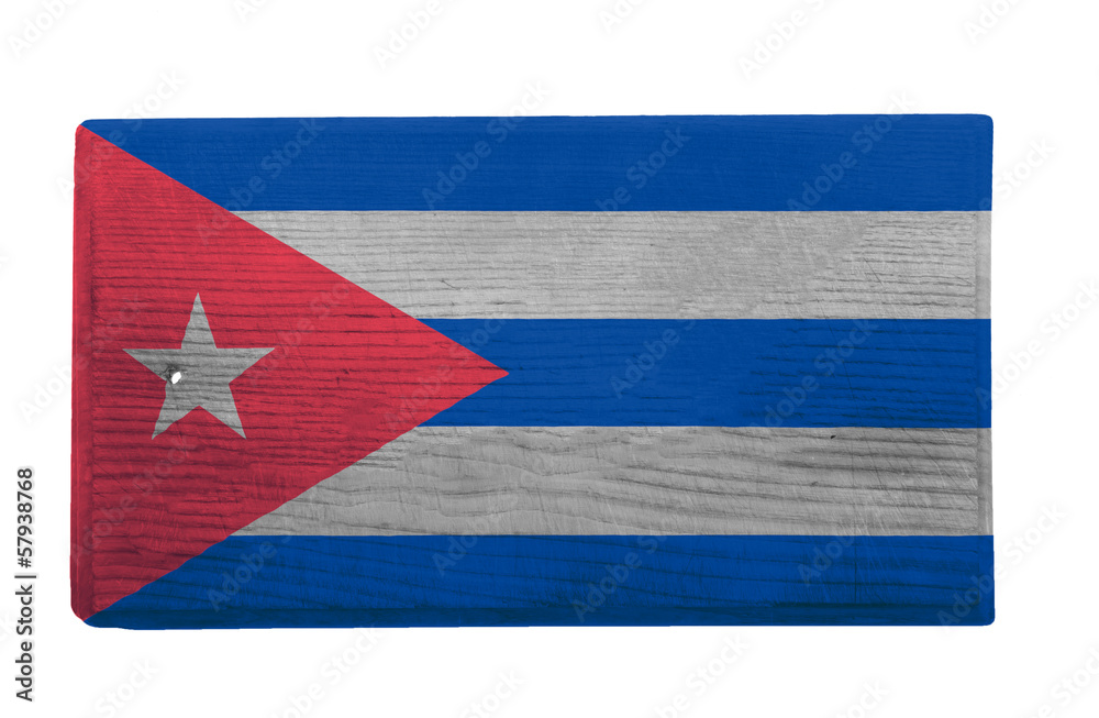 Wall mural cuban cutting board