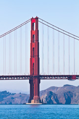 Vue sur le Golden Gate