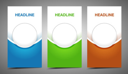 Professional and designer cards. Vector business templates card