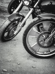 Wheels of motorcycles