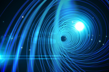 Background with shiny spiral