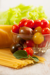 still life with spaghetti